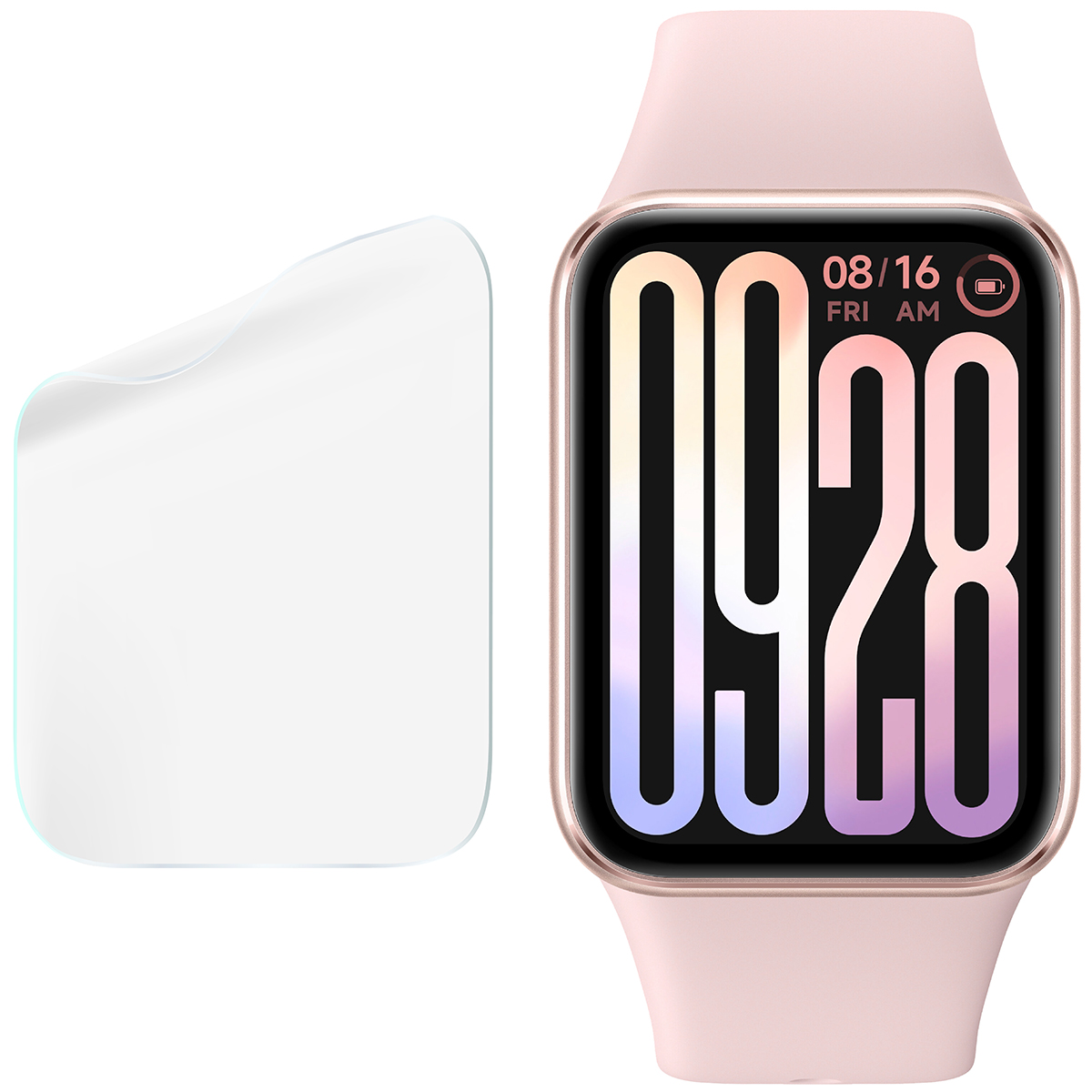 Bizon Watch Film Hydrogel Duo w zestawieniu z Xiaomi Redmi Watch 5 Active